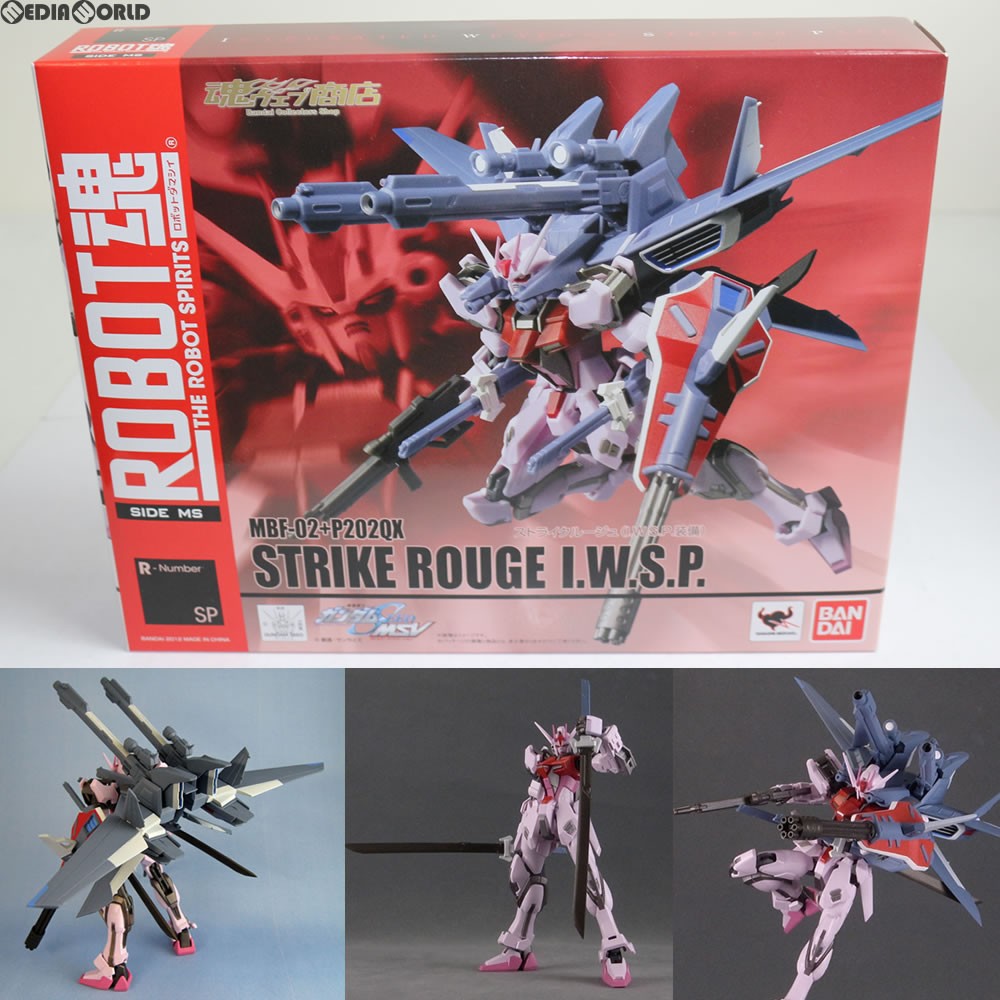 BANDAI ROBOT魂 ＜SIDE MS＞ ストライクルージュ （I.W.S.P.装備
