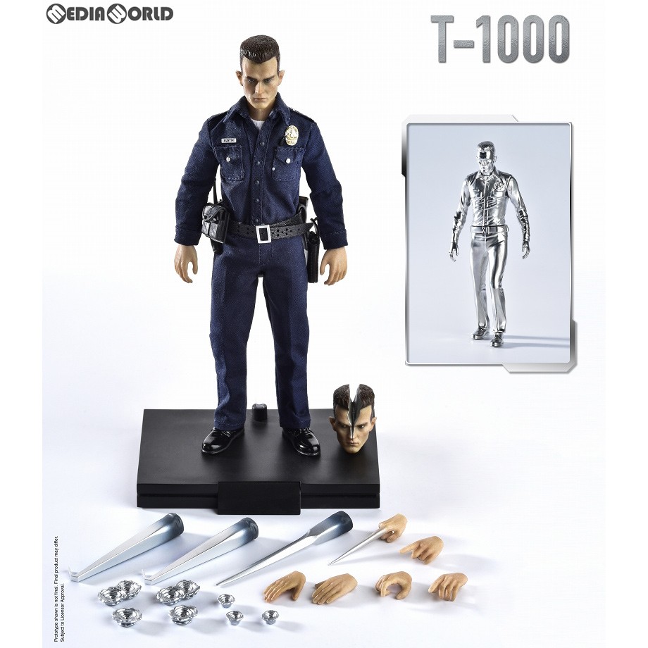 ターミネーター2 T-1000 シュプリーム アクションフィギュア DX ver （1/12スケール フィギュア） [グレートツインズ] ターミネーターの商品画像