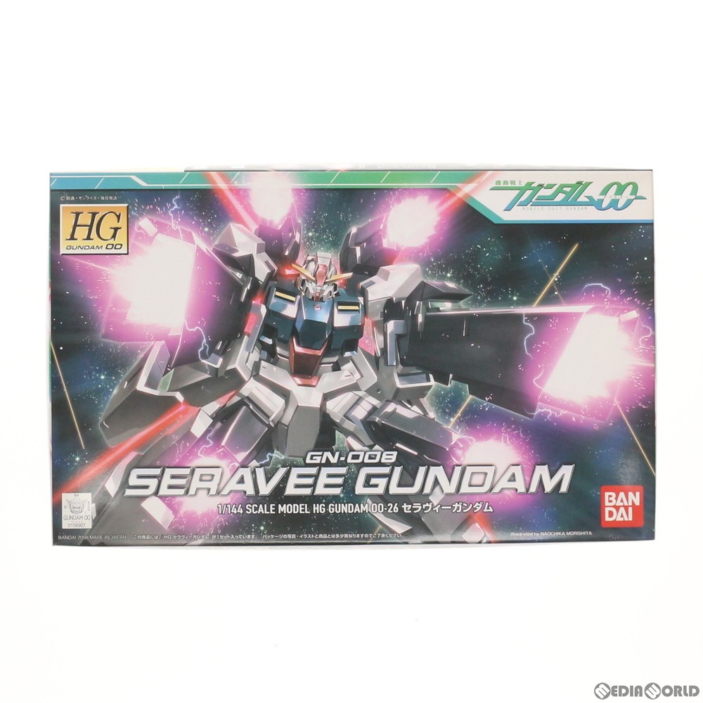 BANDAI GN-008 セラヴィーガンダム （1/144スケール HG00 26 機動戦士