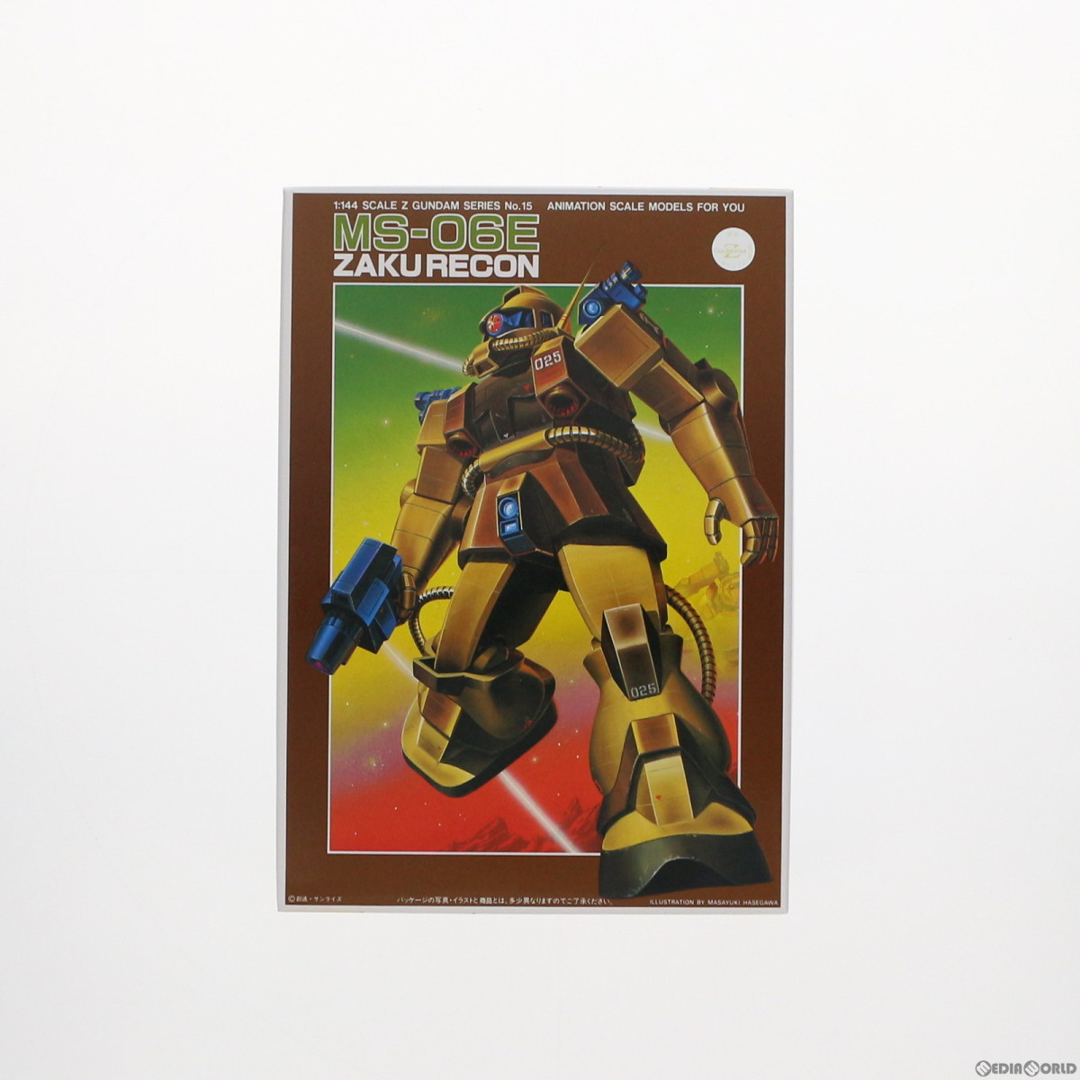 BANDAI - まさ BANDAI MS-06E ザク強行偵察型 （Z） （1/144スケール 1/144 Z