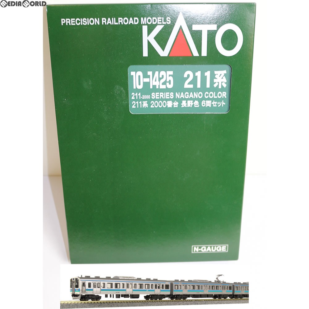 カトー KATO 211系2000番台 長野色 6両セット 10-1425 NゲージのJR
