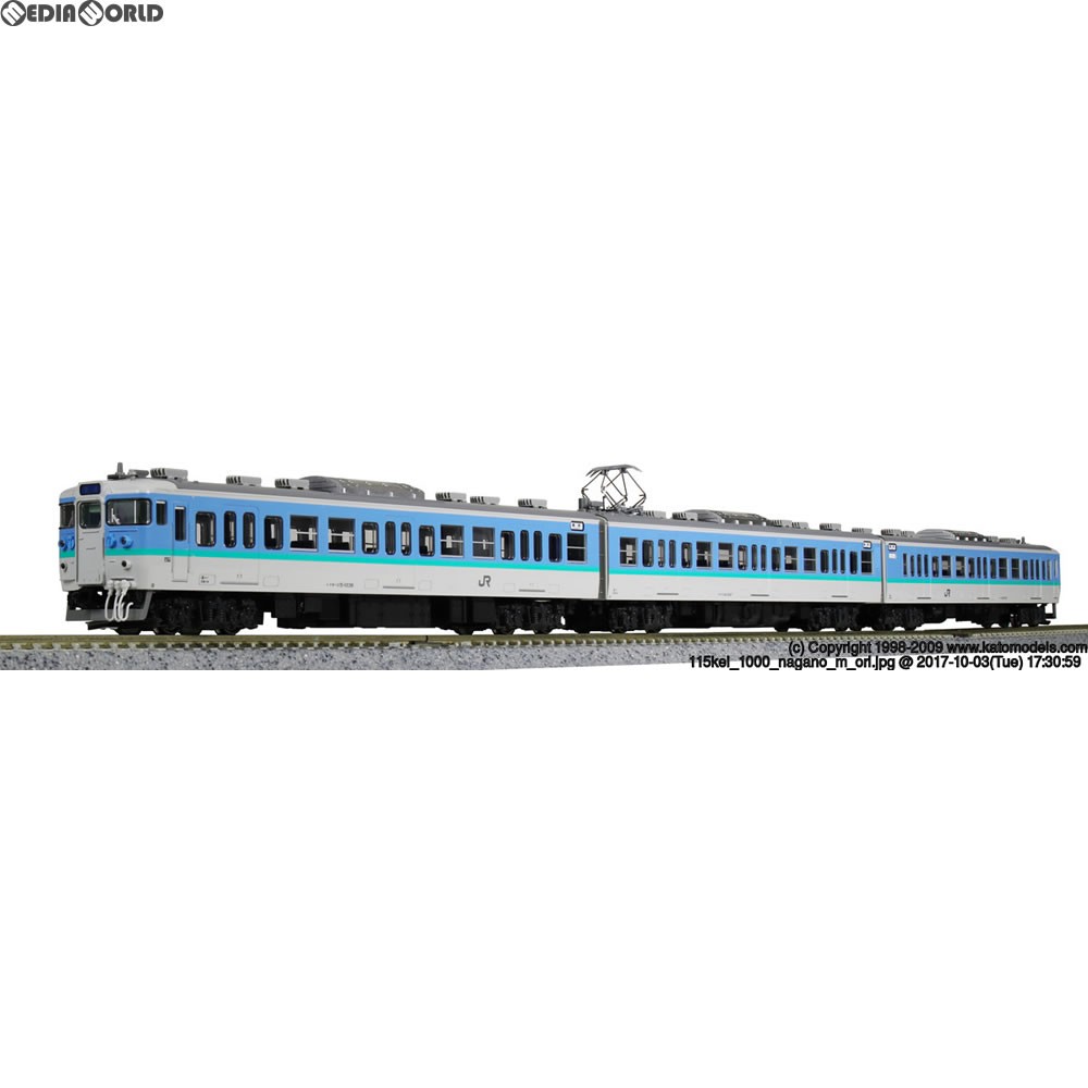 KATO 10-1428 115系 1000番台 長野色 3両 基本セット カトー 鉄道模型