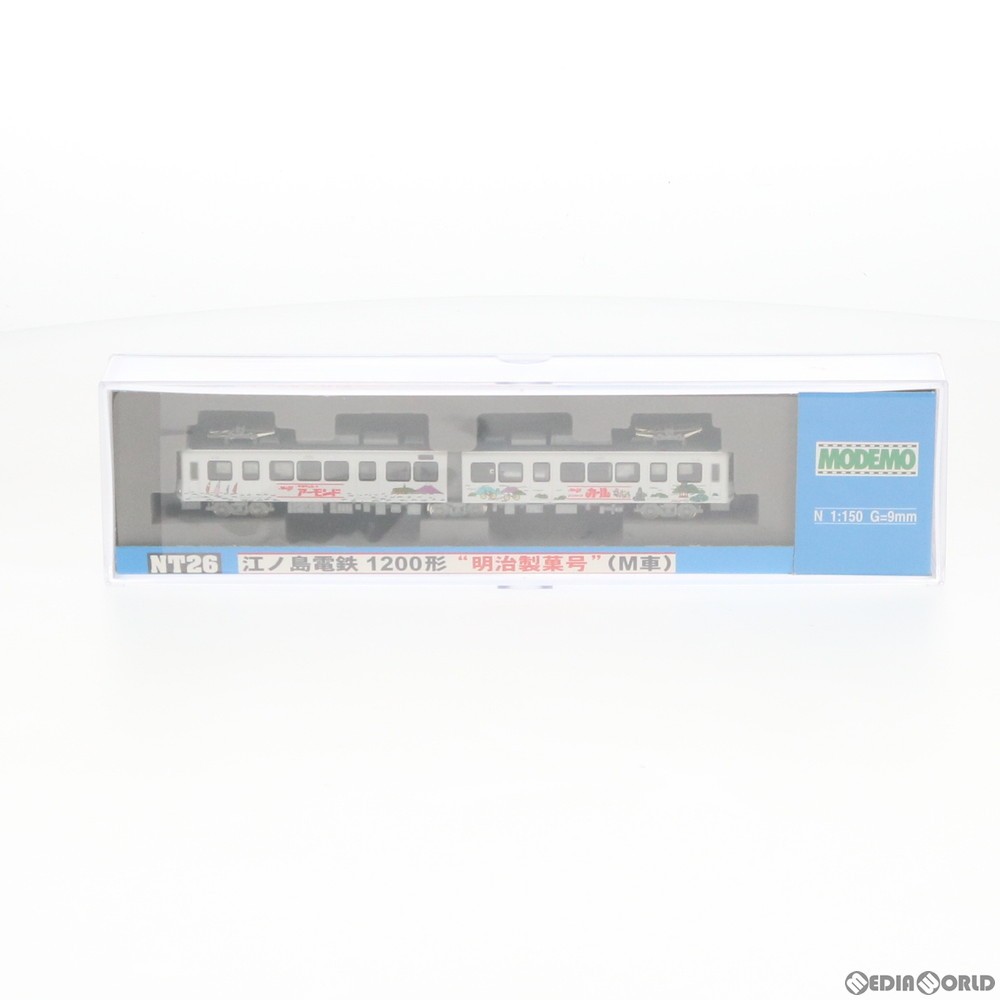 【美品・動作確認済】MODEMO 江ノ電 1200形 明治製菓号 M車 NT26 美品・動作確認済】MODEMO 江ノ電 1200形 明治製菓号 M車 NT26 - メルカリ