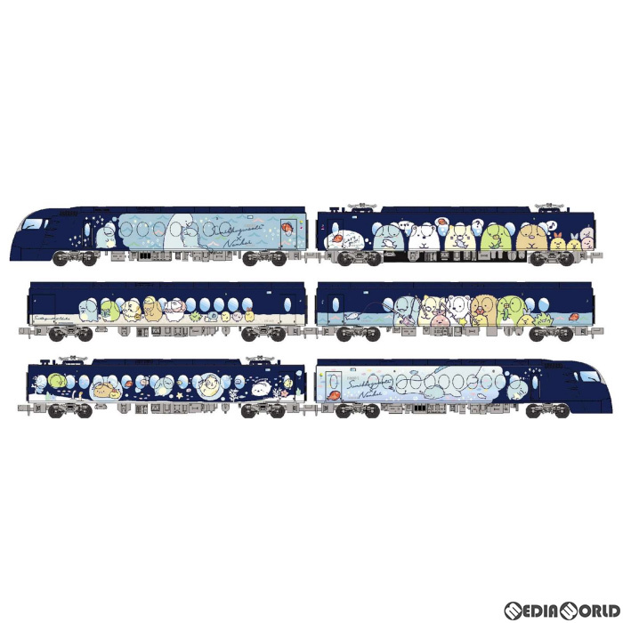 マイクロエース 南海50000系ラピート「すみっコぐらし×南海電車」6両セット マイクロエース マイクロエース 南海50000系 ラピート 『すみっコ