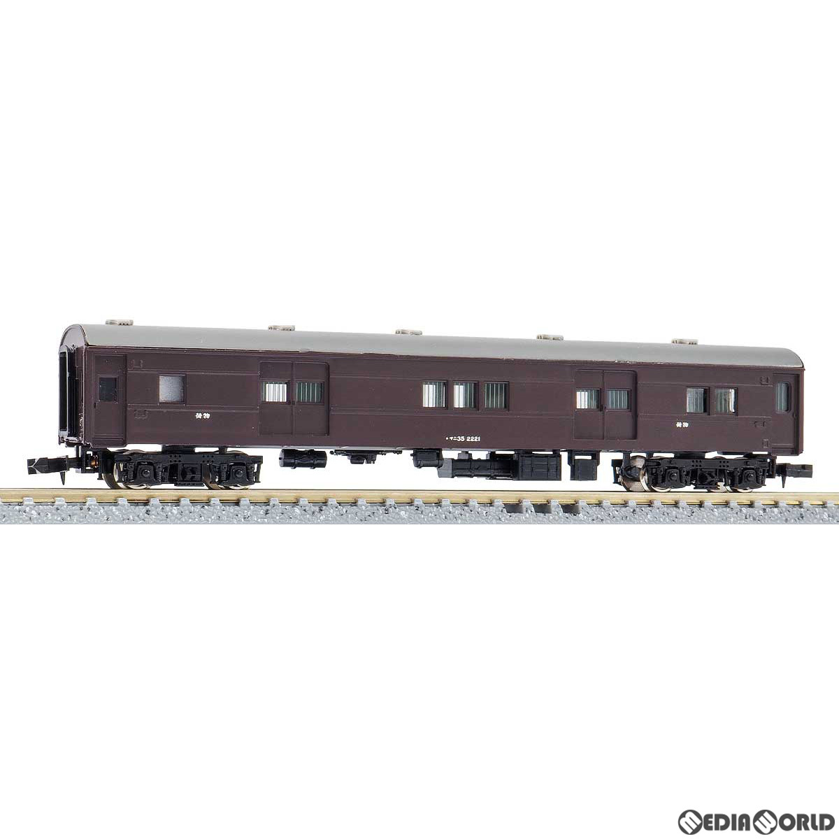 グリーンマックス グリーンマックス マニ35（茶色）着色済みエコノミーキット 11009 NゲージのJR、国鉄車両の商品画像