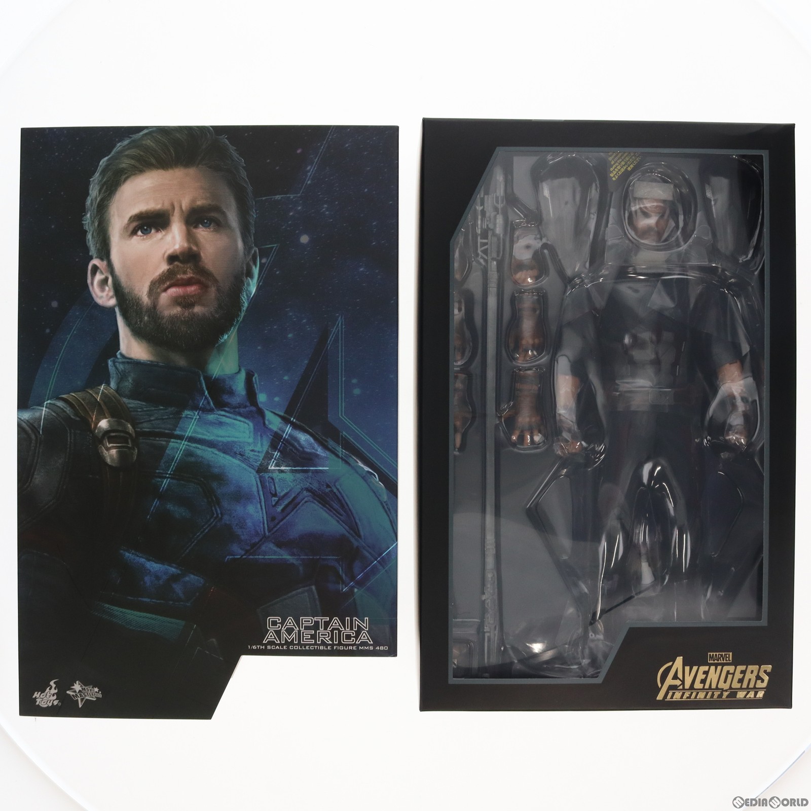 ムービー・マスターピース アベンジャーズ/インフィニティ・ウォー キャプテン・アメリカ （1/6スケール フィギュア）の商品画像