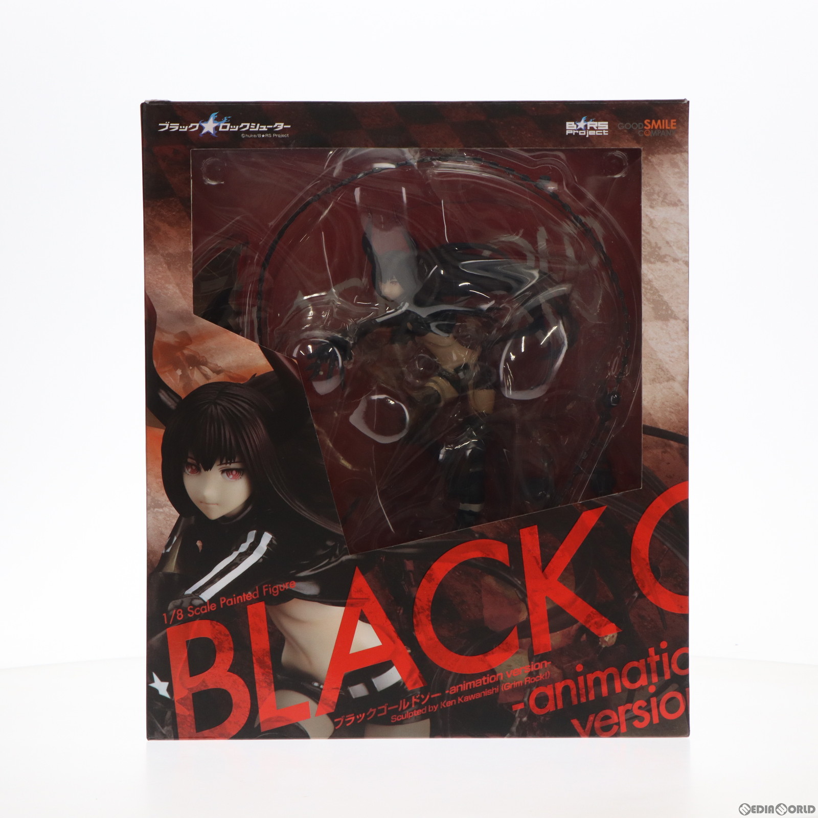 ブラック★ロックシューター ブラックゴールドソー -animation version- （1/8スケール PVC製 塗装済み完成品） [グッドスマイルカンパニー］の商品画像