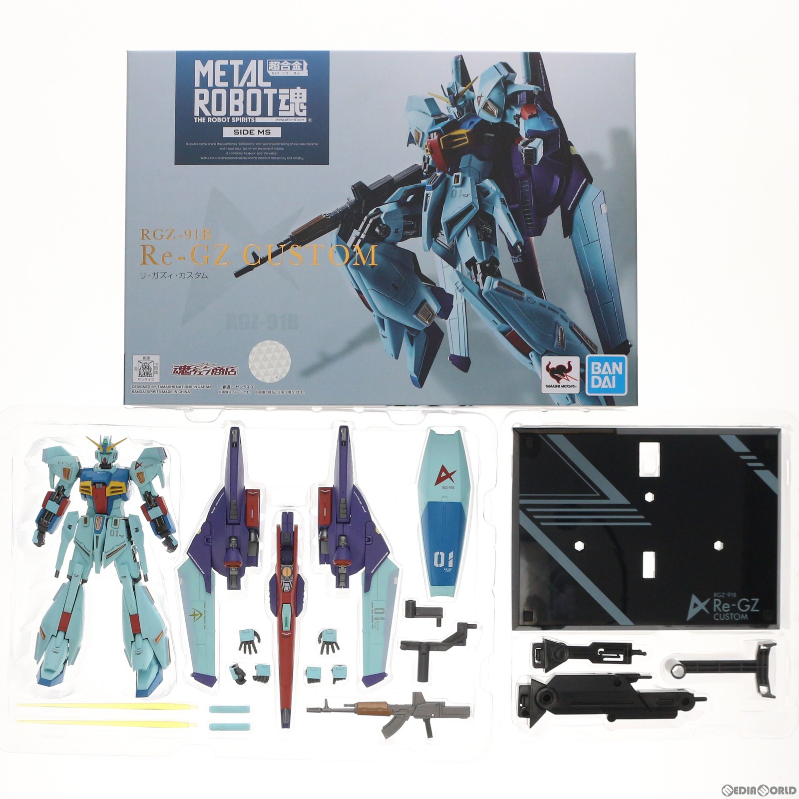 BANDAI METAL ROBOT魂 ＜SIDE MS＞ リ・ガズィ・カスタム TAMASHII