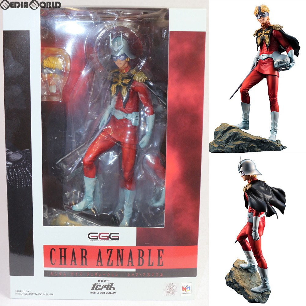 MegaHouse - GGG(ガンダム・ガイズ・ジェネレーション) シャア・アズナブル 機動戦士ガンダム 1/8 完成品 フィギュア メガハウス Amazon | ガンダム・ガイズ・ジェネレーション 機動戦士ガンダム