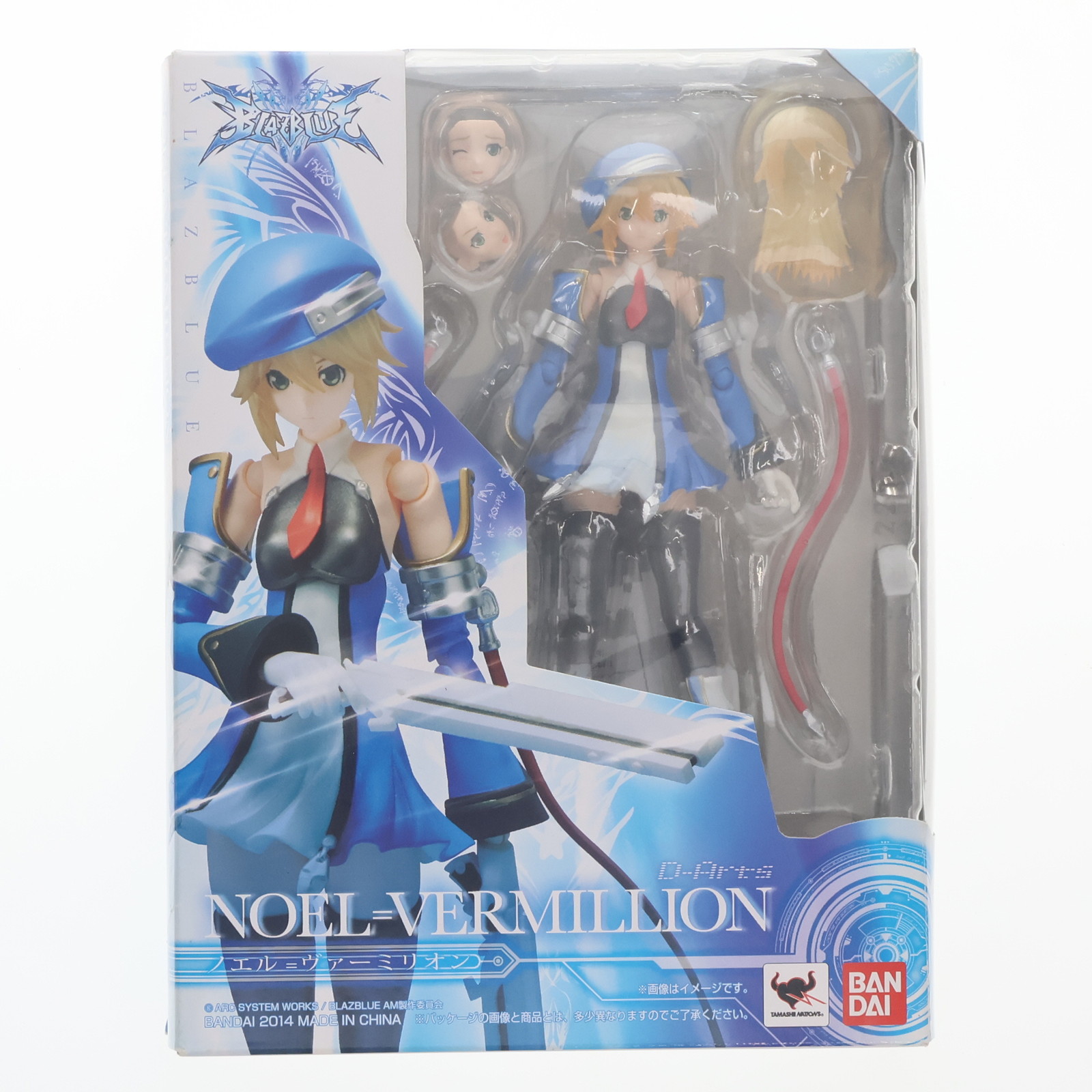 BANDAI D-Arts ブレイブルー ノエル=ヴァーミリオン フィギュア本体