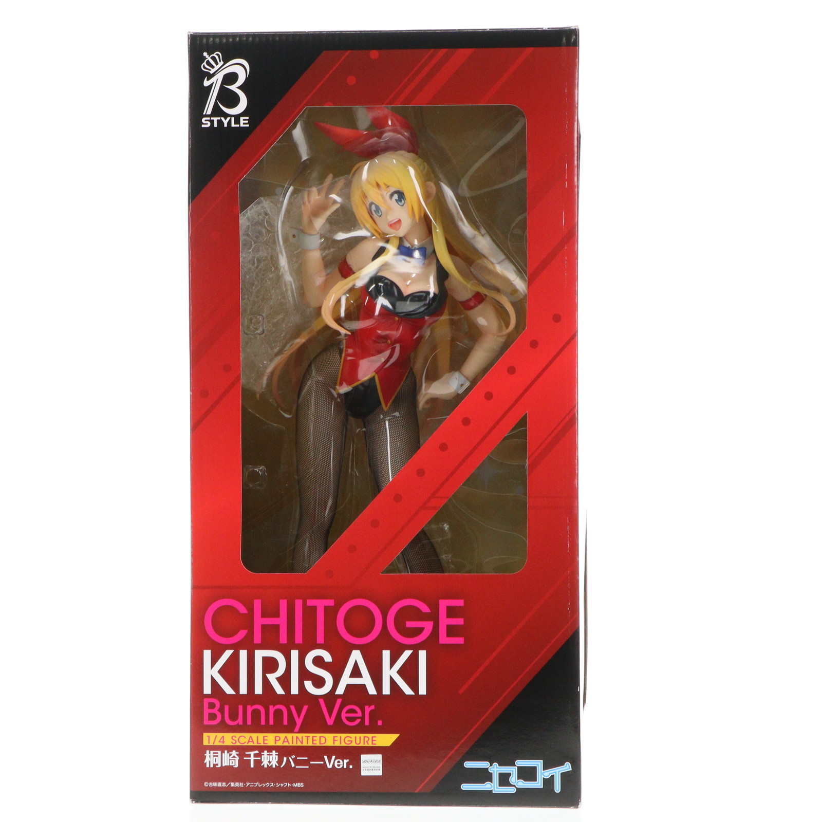 ニセコイ 桐崎千棘 バニー ver 1/4 スケール フィギュア フリーイング ニセコイ 桐崎千棘 バニーver. （1/4スケール フィギュア） [フリー