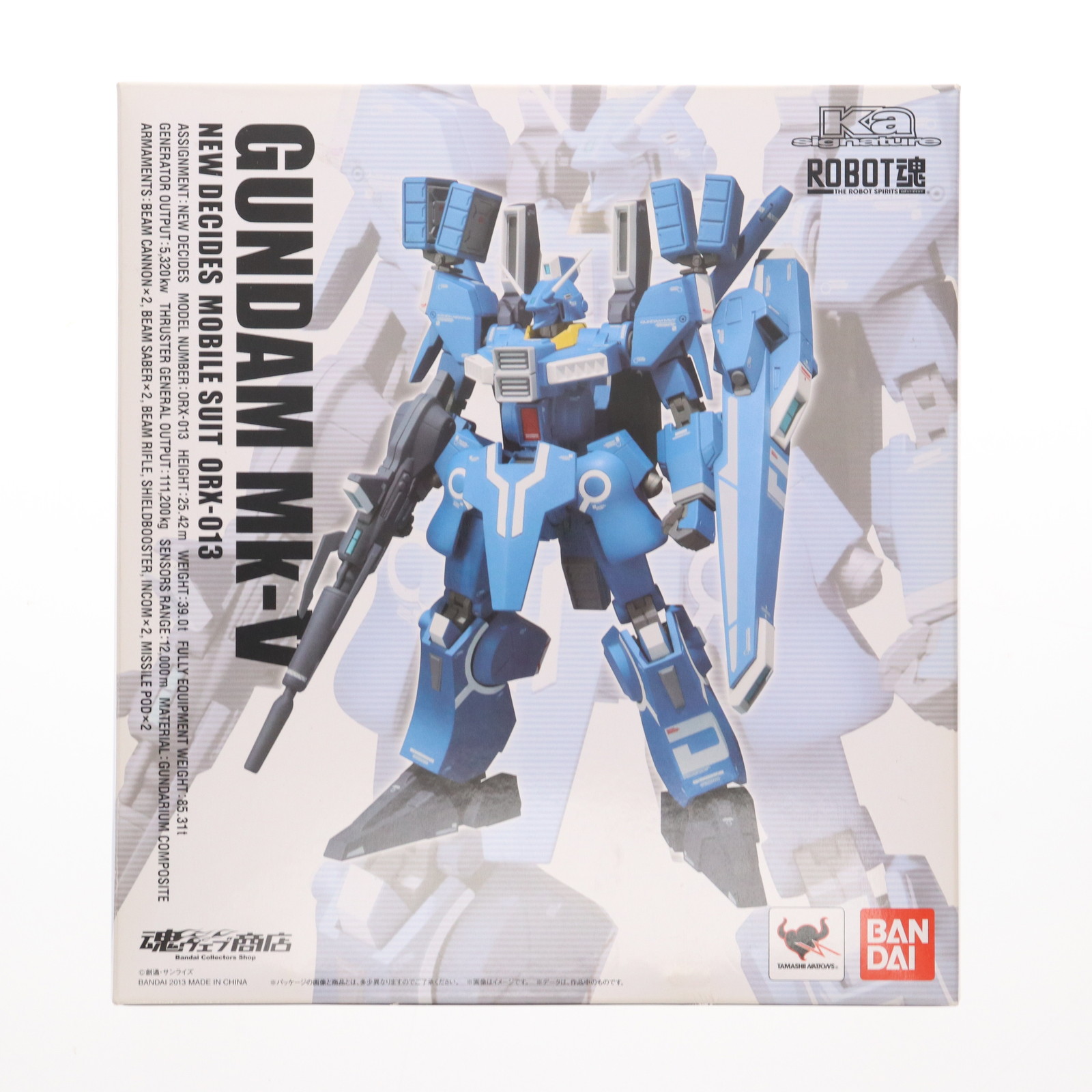 BANDAI ROBOT魂 ＜SIDE MS＞ ガンダムMk-V フィギュア本体 - 最安値