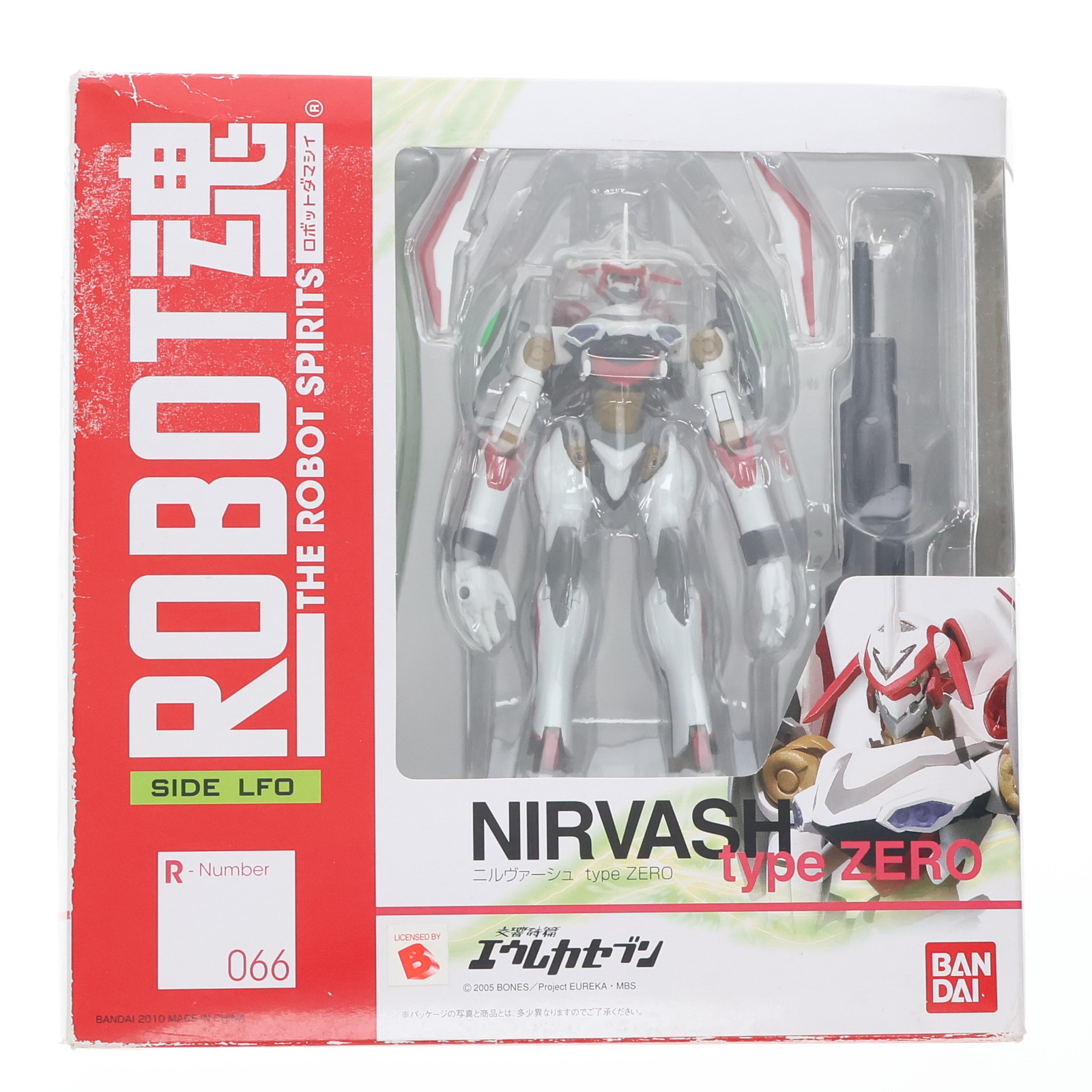 【中古状態良好】BANDAI ROBOT魂 エウレカセブンLFO4体セット BANDAI ROBOT魂 ＜SIDE LFO＞ ニルヴァーシュ type ZERO フィギュア