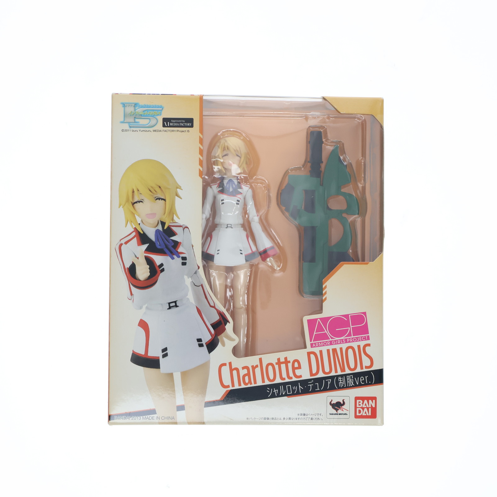 BANDAI アーマーガールズプロジェクト インフィニット・ストラトス シャルロット・デュノア（制服ver.） フィギュア本体の商品画像