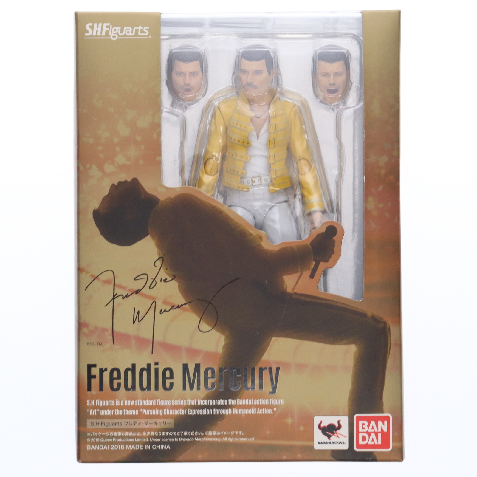 BANDAI S.H.フィギュアーツ フレディ・マーキュリー フィギュア本体