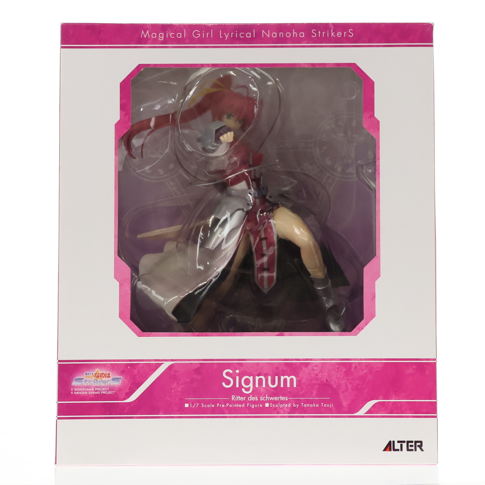 魔法少女リリカルなのは　シグナムフィギュア　中古品 アルター 魔法少女リリカルなのはStrikerS シグナム （1/7スケール