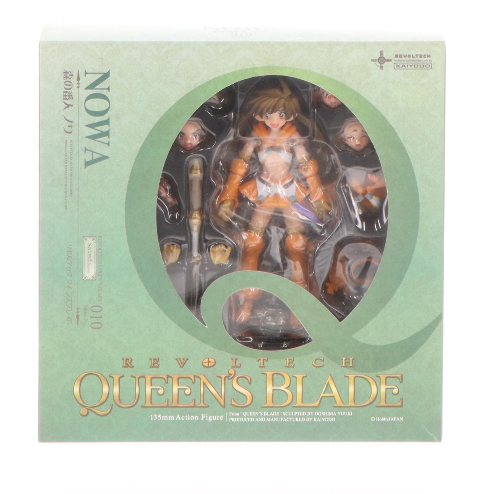 海洋堂 リボルテック クイーンズブレイド No.05 千変の刺客 メローナ