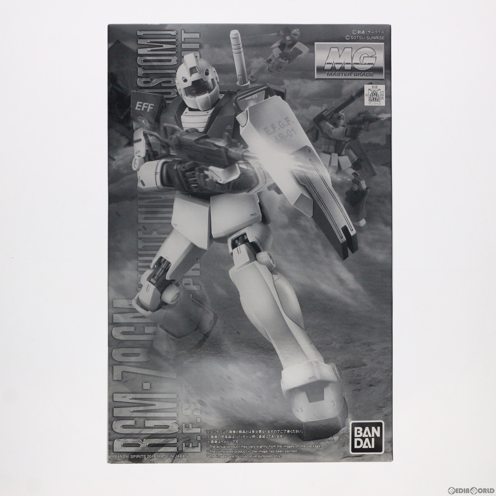 1/100 バンダイ MG RGC-80 ジムキャノン ホワイト・ディンゴ隊仕様 未