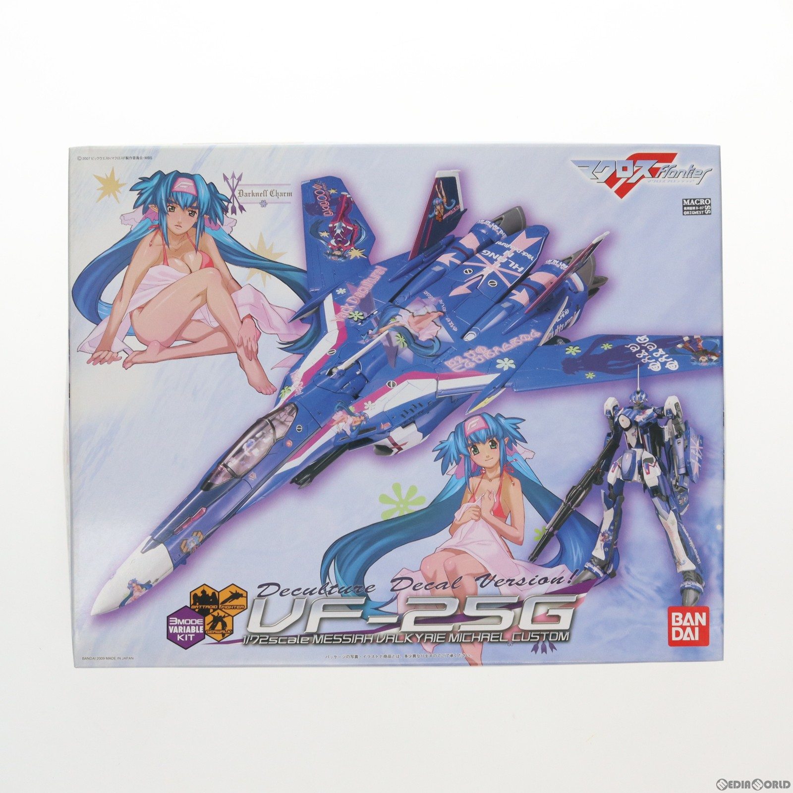 BANDAI VF-25G メサイアバルキリー ミシェル機 クランデカルチャー