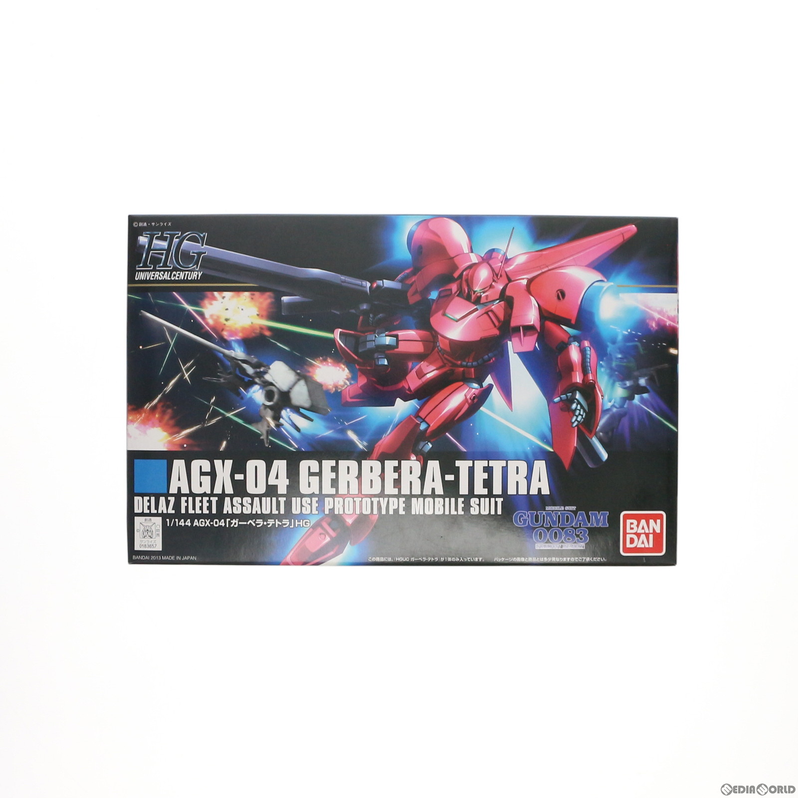 HGUC 1/144 AGX-04 ガーベラ・テトラ (機動戦士ガンダム0083) Amazon | BANDAI SPIRITS(バンダイ スピリッツ) HGUC 機動戦士
