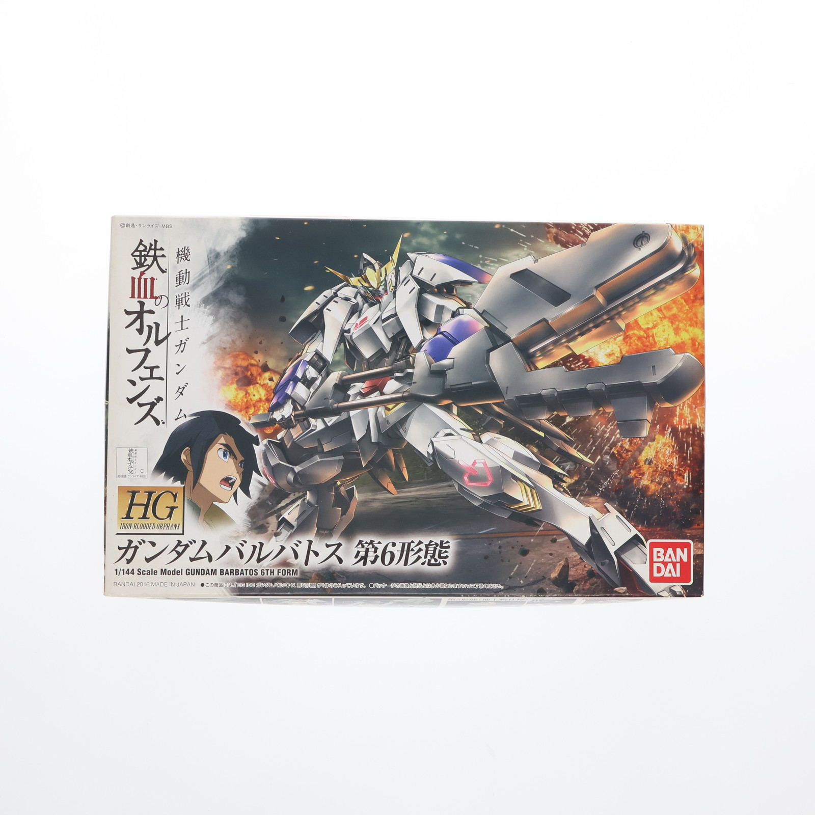 BANDAI ガンダムバルバトス 第6形態 （1/144スケール HG IRON-BLOODED