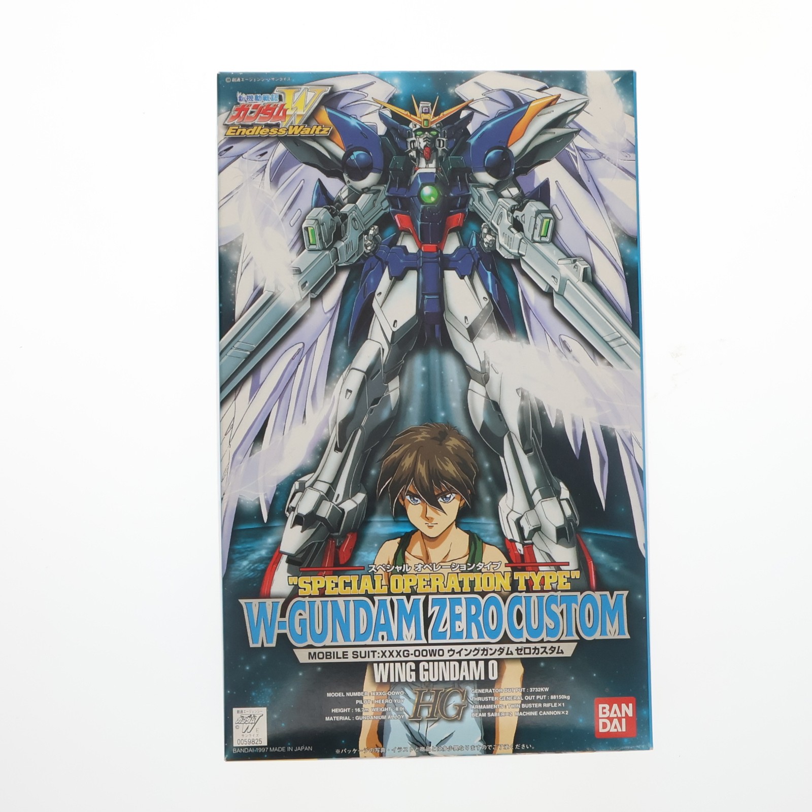 BANDAI ウイングガンダム ゼロカスタム （SPECIAL OPERATION TYPE