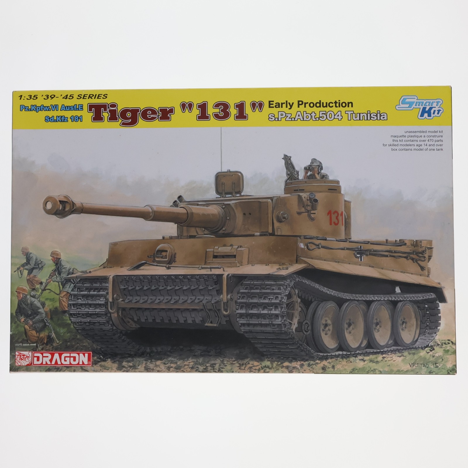 ドラゴンモデルズ WW.II ドイツ軍 重戦車 ティーガーI 第504重戦車大隊