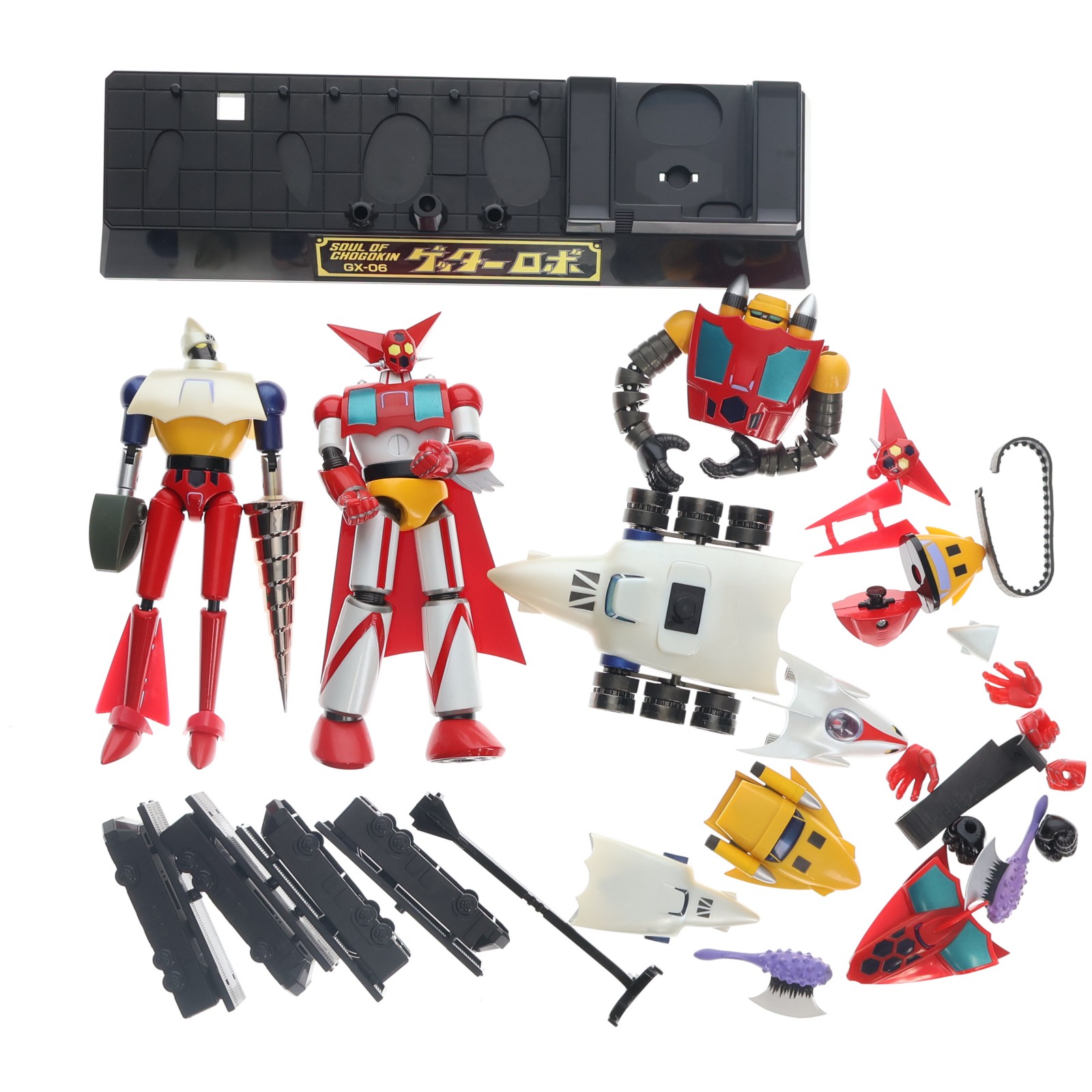 【新品未開封】超合金魂GX-06 ゲッターロボ&GX-06Mゲッター練習機セット Amazon.co.jp: 超合金魂 GX-06M ゲッターロボ 練習機（メタリック仕様