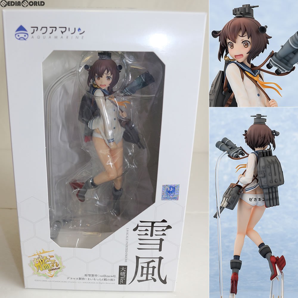 グッドスマイルカンパニー 艦隊これくしょん ～艦これ～ 雪風 大破Ver （1/8スケール フィギュア） [アクアマリン］ フィギュア本体の商品画像