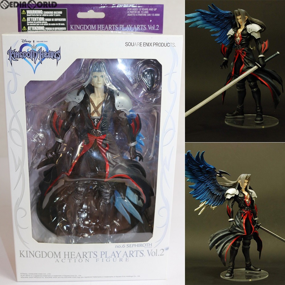 スクウェア・エニックス PLAY ARTS KINGDOM HEARTS Vol.2 No.6 セフィロス キングダムハーツの商品画像