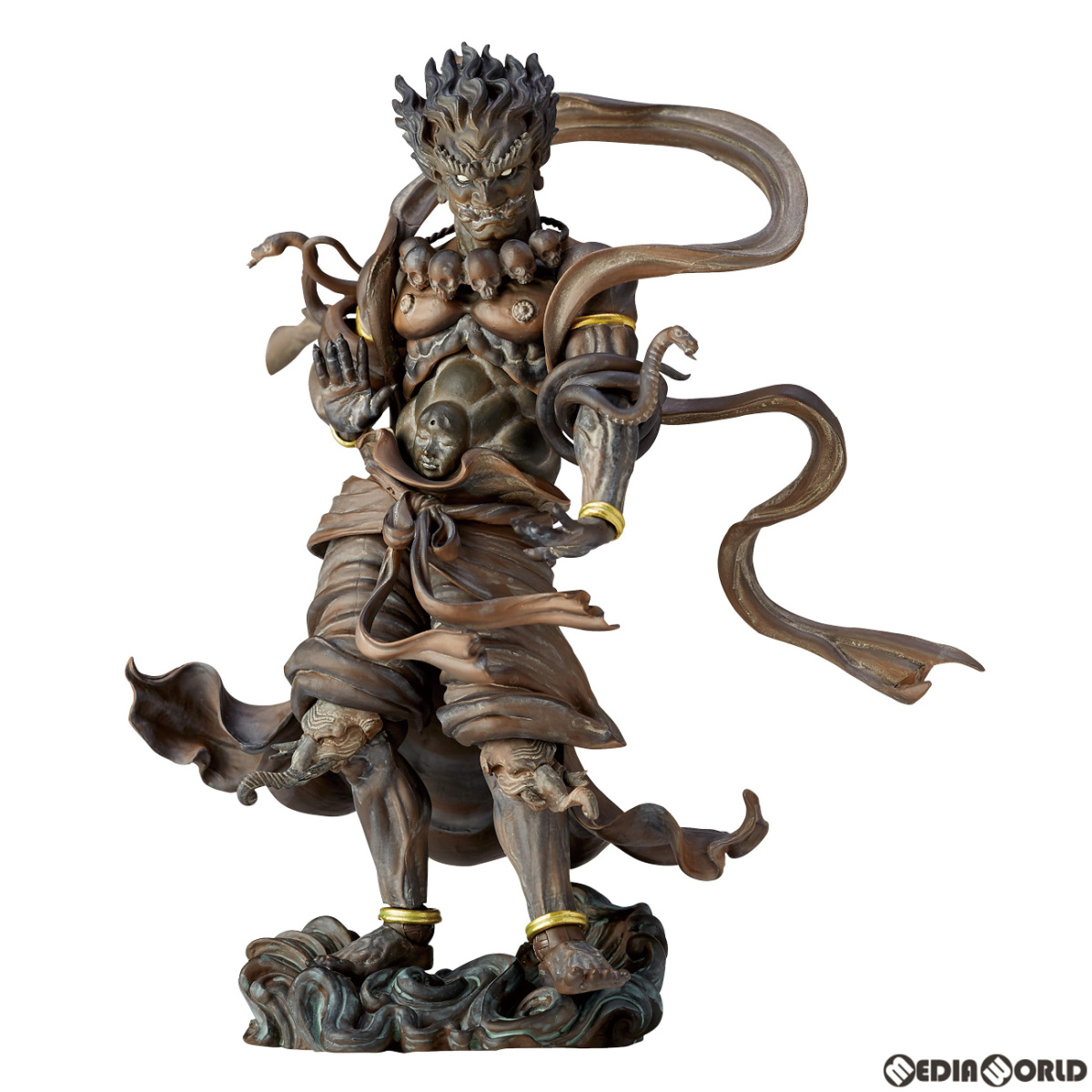 海洋堂 KT Project KT-017 タケヤ式自在置物 深沙大将 木調 時代劇