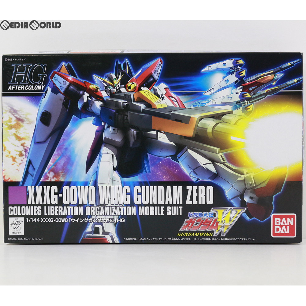 BANDAI ウイングガンダムゼロ （1/144スケール HGAC 174 新機動戦記