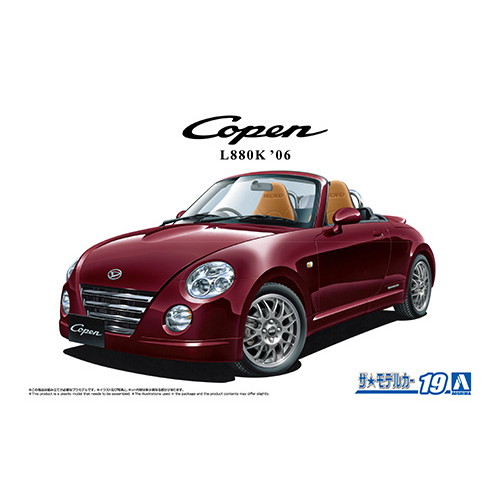 ダイハツ L880K コペン アルティメットエディション 2006 （1/24スケール ザ・モデルカー No.19 058299）の商品画像