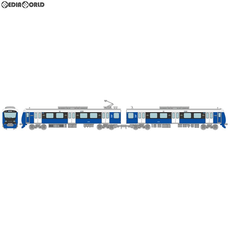 ☆鉄道コレクション 静岡鉄道A3000形(Elegant Blue)2両セットF トミーテック 鉄道コレクション 静岡鉄道A3000形（Elegant Blue）2両