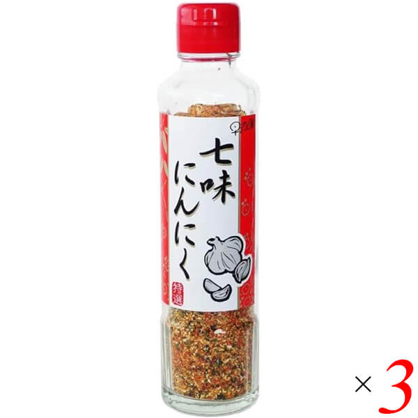 早池峰自然科学興業 七味にんにく 90g×3個の商品画像