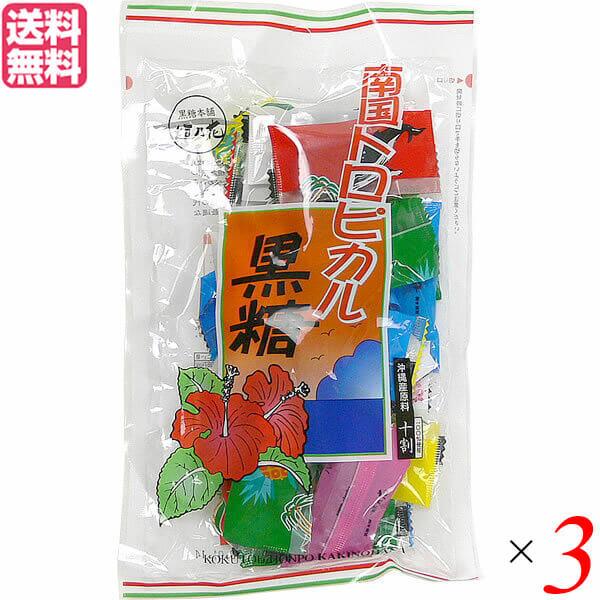 黒糖本舗垣乃花 トロピカル黒糖 140g×3袋の商品画像