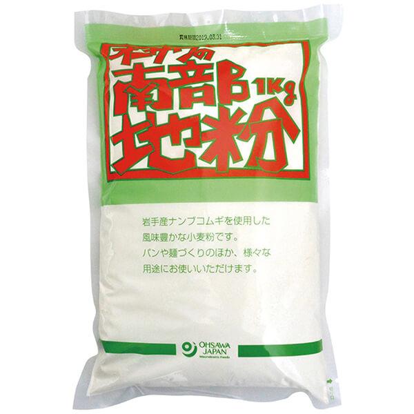オーサワジャパン オーサワの南部地粉（中力粉）1kg×1個の商品画像