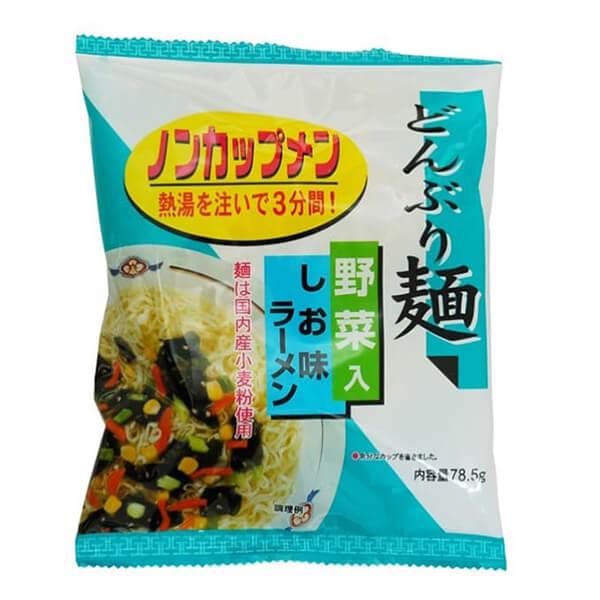 トーエー食品 トーエー どんぶり麺 しお味ラーメン 78.5g×1個 インスタントラーメンの商品画像