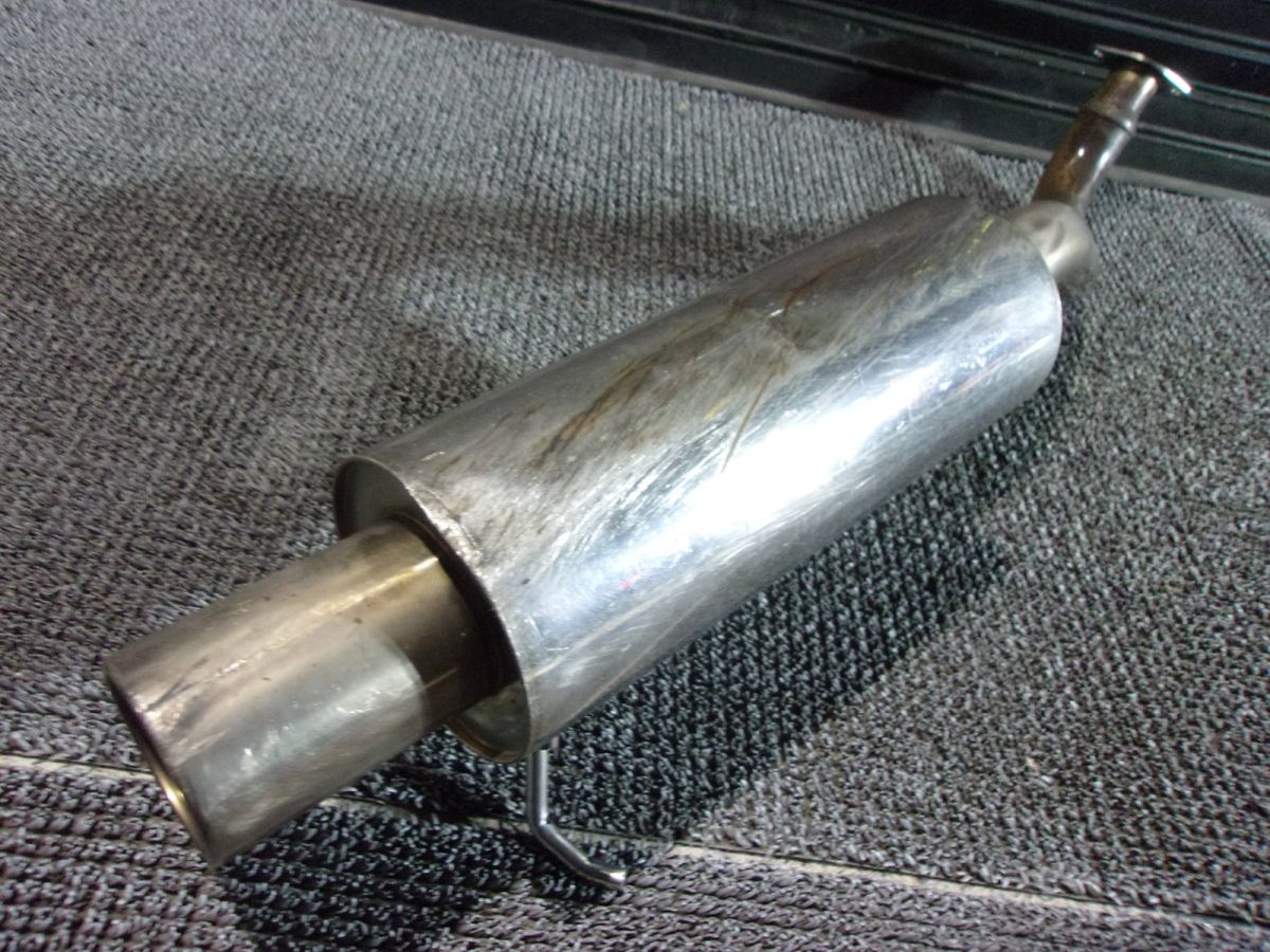 * rare! super-discount!*ZRE142 Corolla Fielder C-ONEsi- one stainless steel muffler exhaust / KR1-635