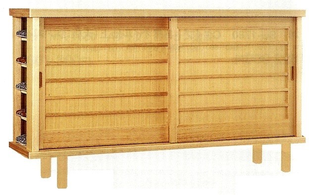  shoe rack counter Japanese cedar .... eyes 240DX size W2400xH850xD420mm