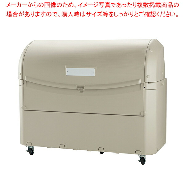 [ bulk buying 10 piece set goods ] wide pale ST1500 liter with casters .