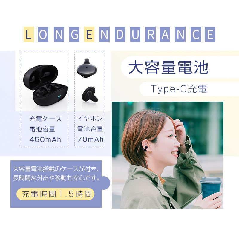 ... earphone wireless earphone Bluetooth 5.3 earcuff inserting installation dressing up headset Mike built-in hands free clear telephone call noise cancel ring 