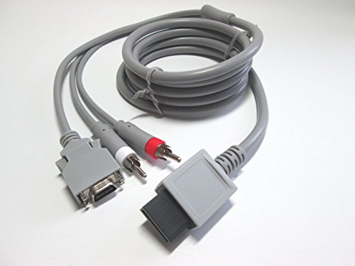 Wii &amp; Wii U для D терминал AV кабель 1.8m * высокое разрешение *