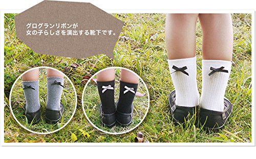 cocobambi 3 pair collection child socks Crew height ribbon attaching 15cm - 20cmsbeli cease attaching GY