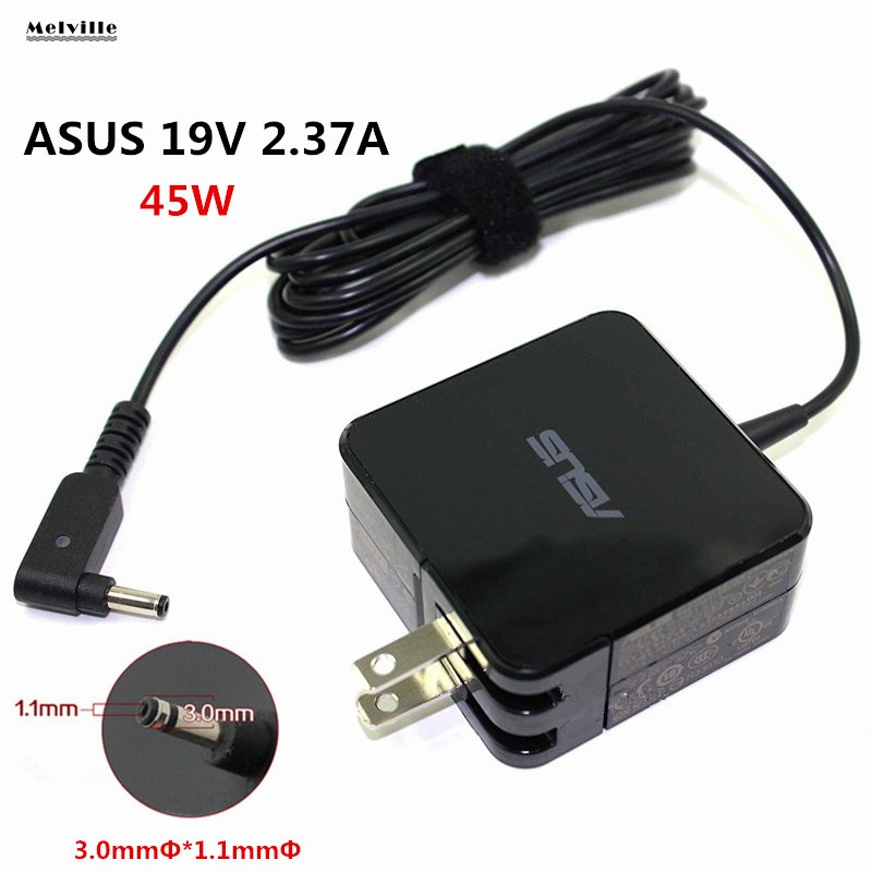  original new goods ASUS Zenbook UX21 UX31 UX32 UX42 UX21E UX31E UX32E for AC adaptor 19V 2.37A ADP-45AW 3.0mm charger *PC power supply 