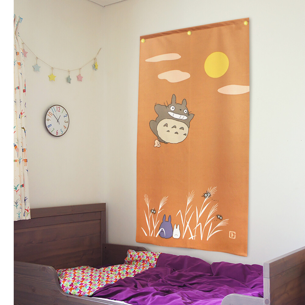  noren 85X150cm Tonari no Totoro [ все .. месяц видеть ][ сделано в Японии ]ji Briko smo глаз .. Noren 