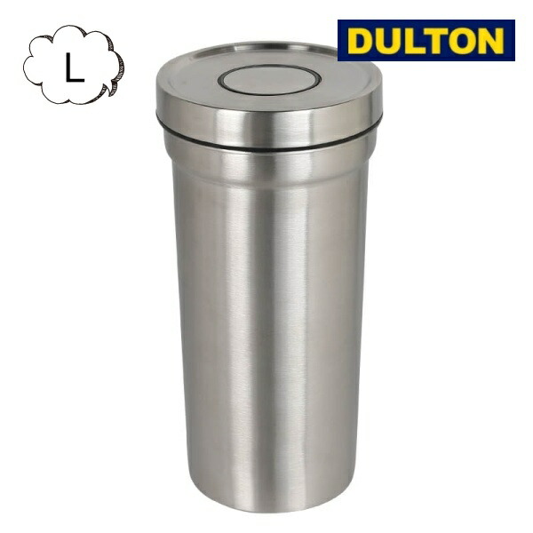 DULTON DULTON ステンレスジャーウィズプレスリッド L 1500ml M-0436L ガラス瓶、キャニスターの商品画像