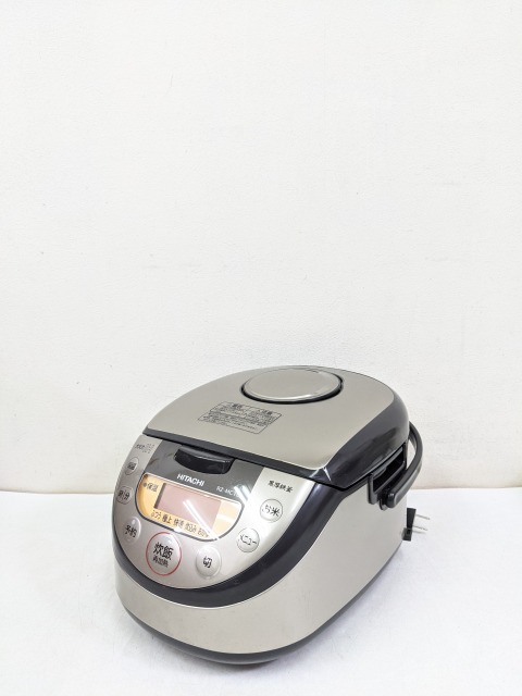 日立 黒厚鉄釜 RZ-MC10J（S） （シルバー） [IH炊飯器 5.5合