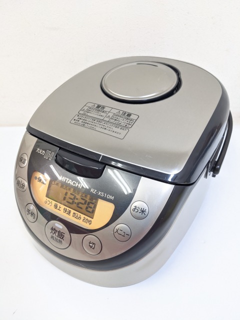 HITACHI IHジャー炊飯器 RZ-XS10M 5.5号炊き 日立 極上炊き RZ-XS10M-S （シルバー） [IH炊飯器 5.5合] 炊飯器本体