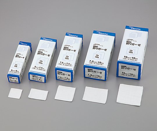  Beth уход складывать марля 12-7575 75x75mm 1 коробка (100 листов ввод )[ возвращенние товара не возможно ]